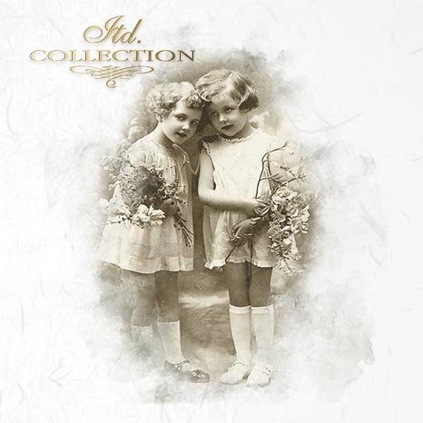 Decoupage Mini Rice Paper Set - Magic of Old Photography III