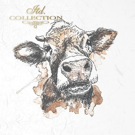 Decoupage Mini Rice Paper Set - On The Farm