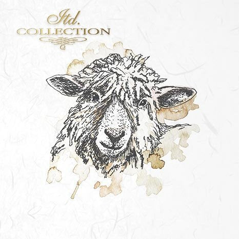 Decoupage Mini Rice Paper Set - On The Farm