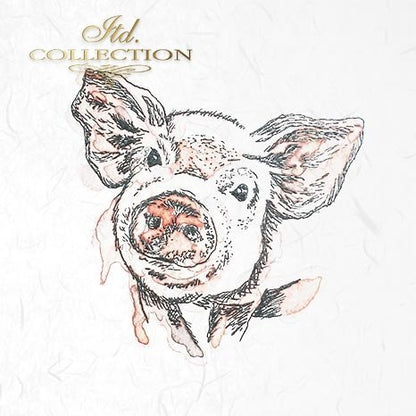 Decoupage Mini Rice Paper Set - On The Farm