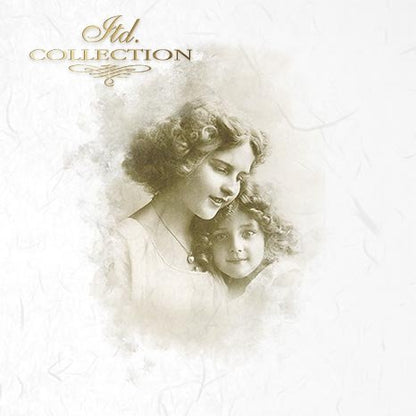 Decoupage Mini Rice Paper Set - Retro Portraits IV