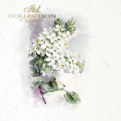 Decoupage Mini Rice Paper Set - Spring Flowers