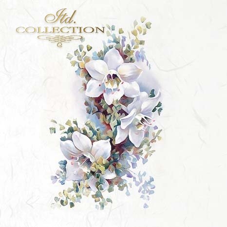 Decoupage Mini Rice Paper Set - Spring Flowers III