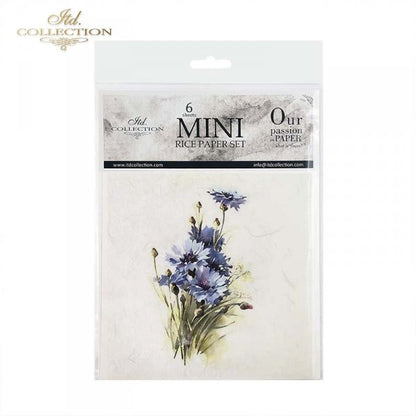 Decoupage Mini Rice Paper Set - Spring Flowers IV