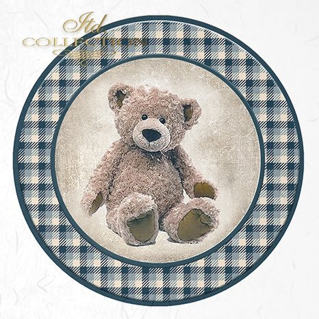 Decoupage Mini Rice Paper Set - Teddy Bears II