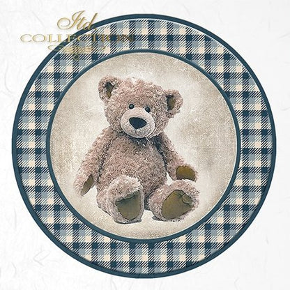 Decoupage Mini Rice Paper Set - Teddy Bears II