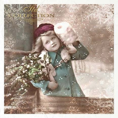 Decoupage Mini Rice Paper Set - Vintage Children