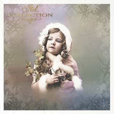 Decoupage Mini Rice Paper Set - Vintage Girls