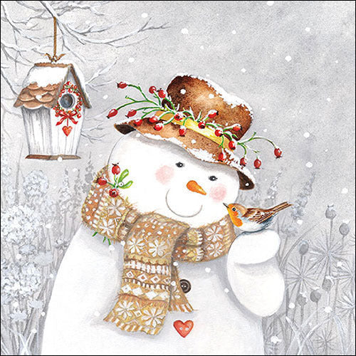 Decoupage Napkin Value Bundle - Sweet Snowmen