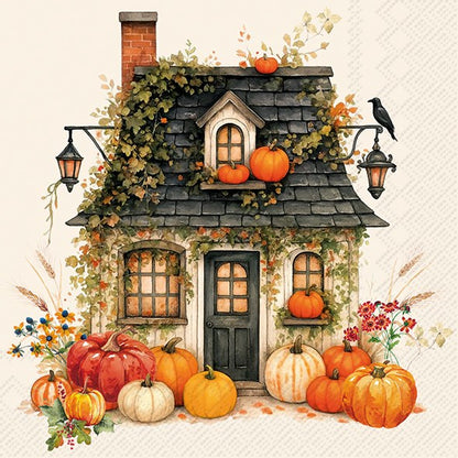 Decoupage Napkins 5" (2pcs)- Witch House