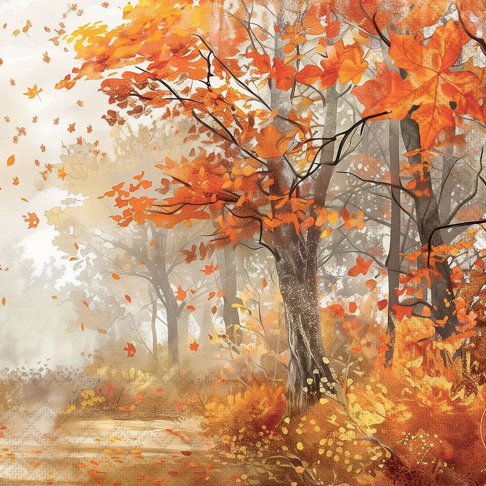 Decoupage Napkins 6.5" (2pcs)- Autumn Tree