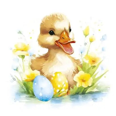 Decoupage Napkins 6.5" (2pcs)- Baby Duck