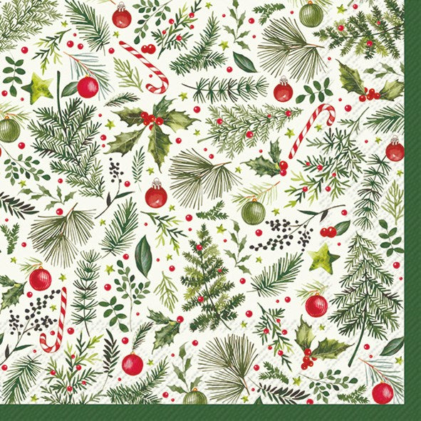 Decoupage Napkins 6.5" (2pcs)- Branches Allover