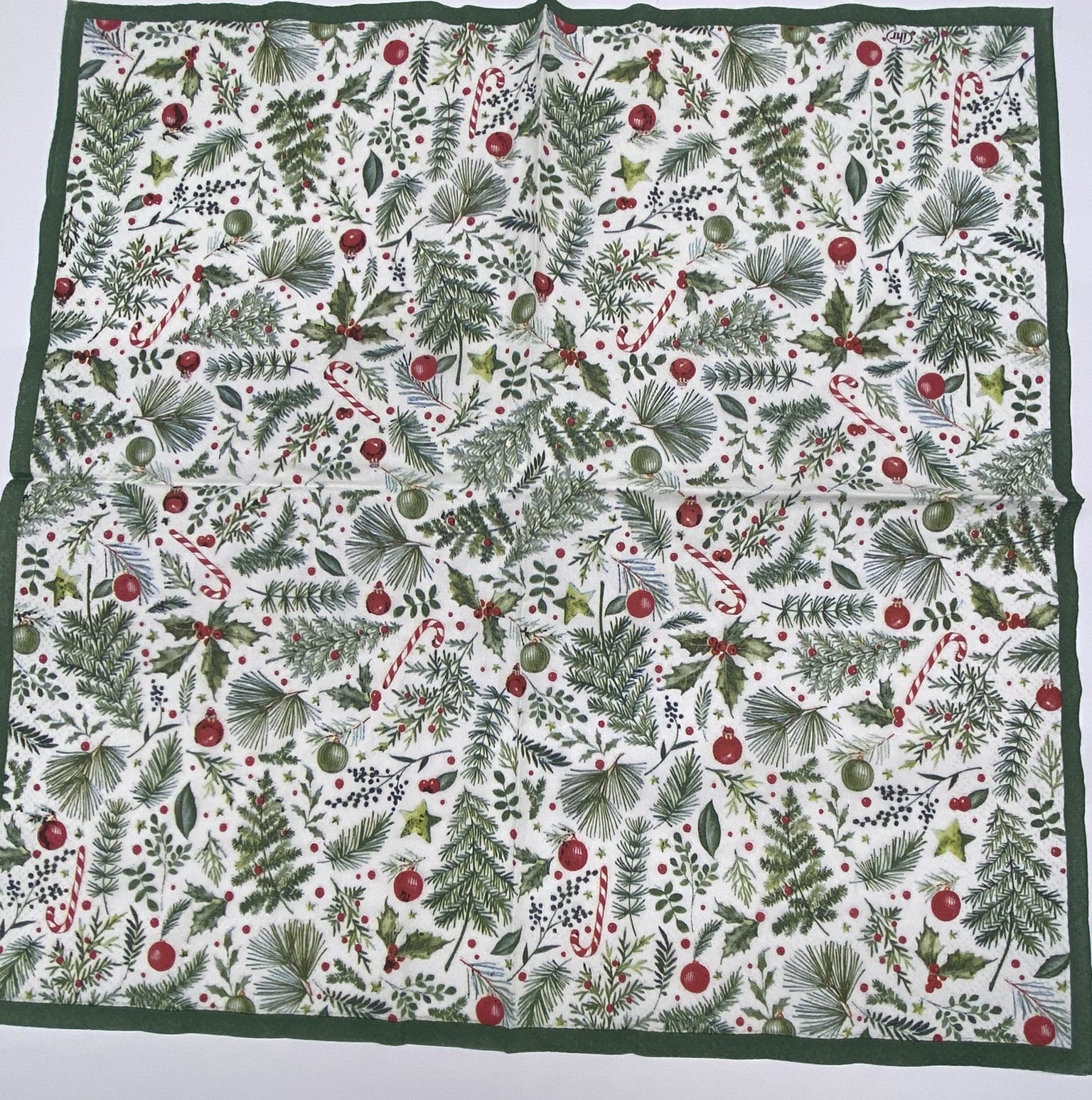 Decoupage Napkins 6.5" (2pcs)- Branches Allover