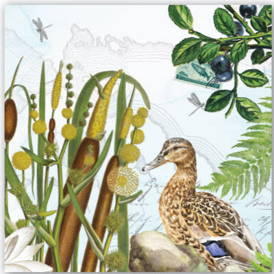 Decoupage Napkins 6.5"  (2pcs)- By The Lake