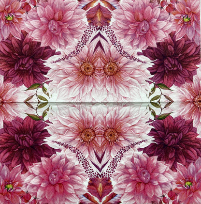 Decoupage Napkins 6.5" (2pcs)- Claudette FUCHSIA