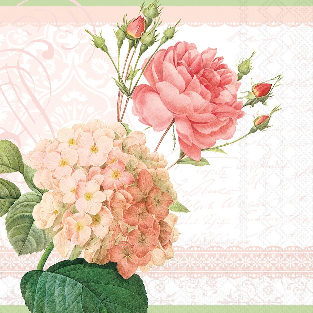 Decoupage Napkins 6.5" (2pcs)- Claudia