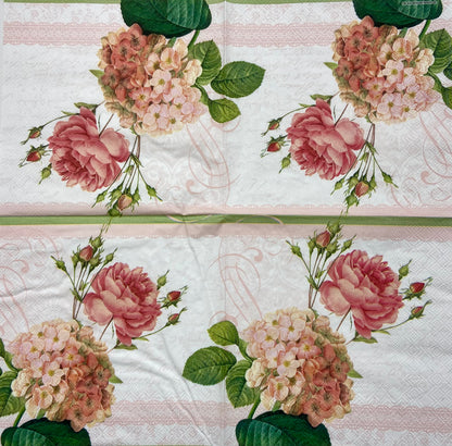 Decoupage Napkins 6.5" (2pcs)- Claudia