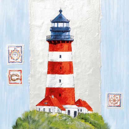 Decoupage Napkins 6.5"  (2pcs)- Coast