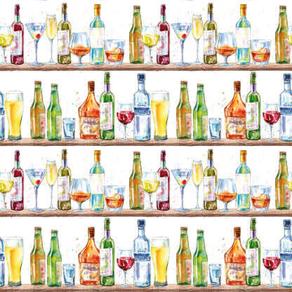 Decoupage Napkins 6.5" (2pcs)- Cocktail Bar
