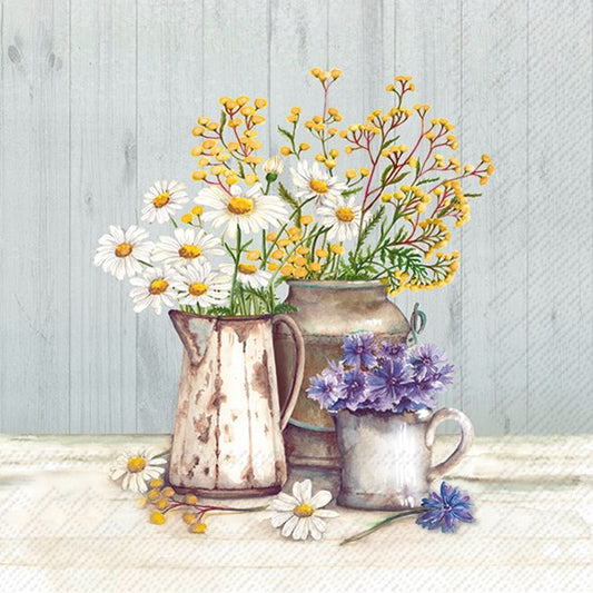 Decoupage Napkins 6.5" (2pcs)- Country Still Life