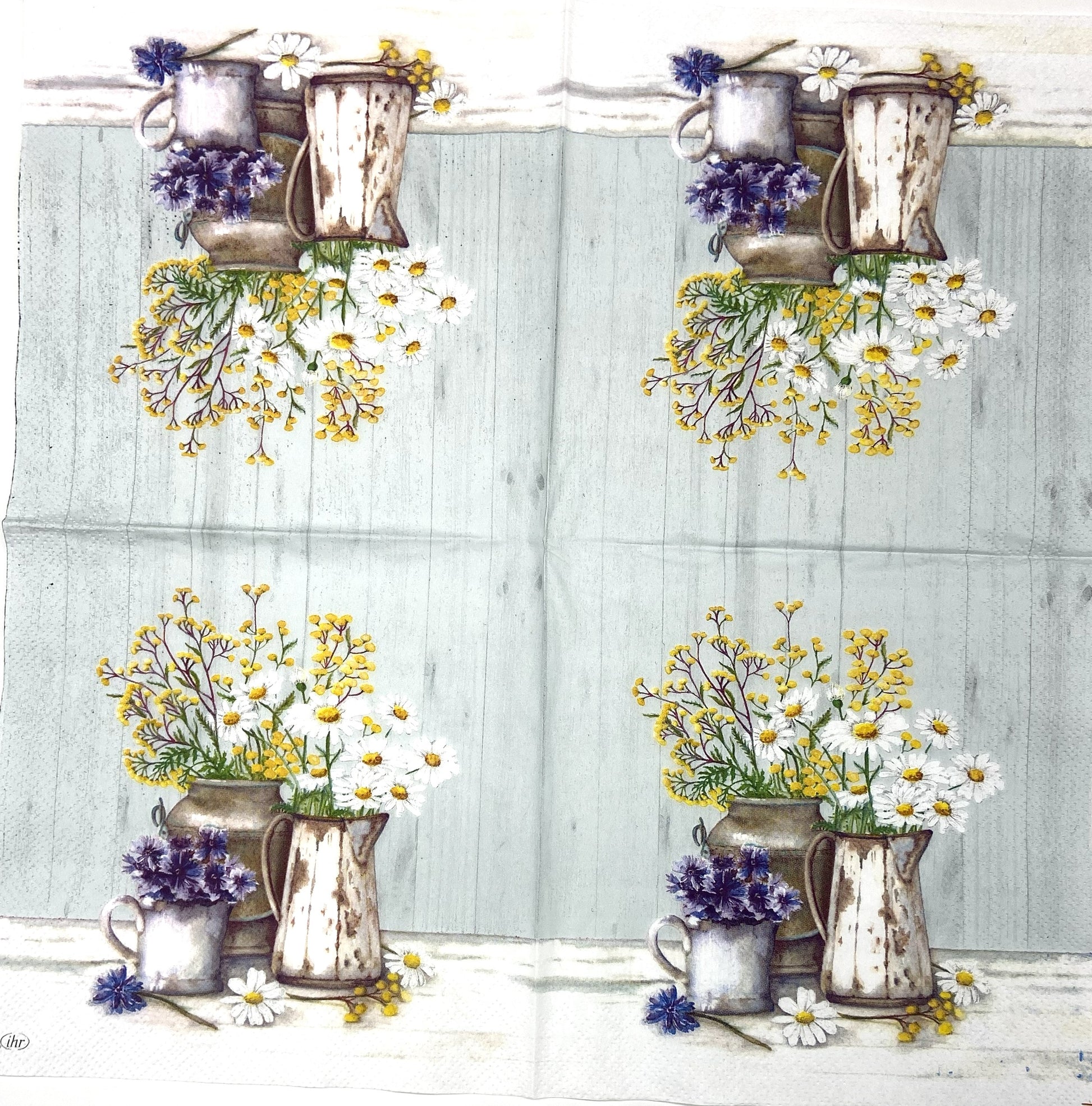 Decoupage Napkins 6.5" (2pcs)- Country Still Life