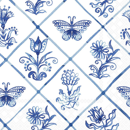 Decoupage Napkins 6.5" (2pcs)- Diamond Shaped Tiles