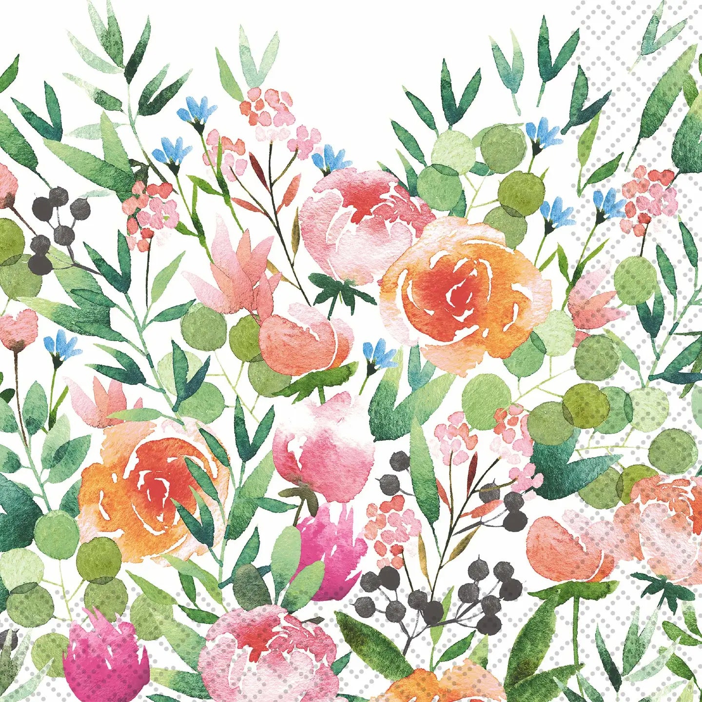 Decoupage Napkins 6.5"  (2pcs)- English Garden