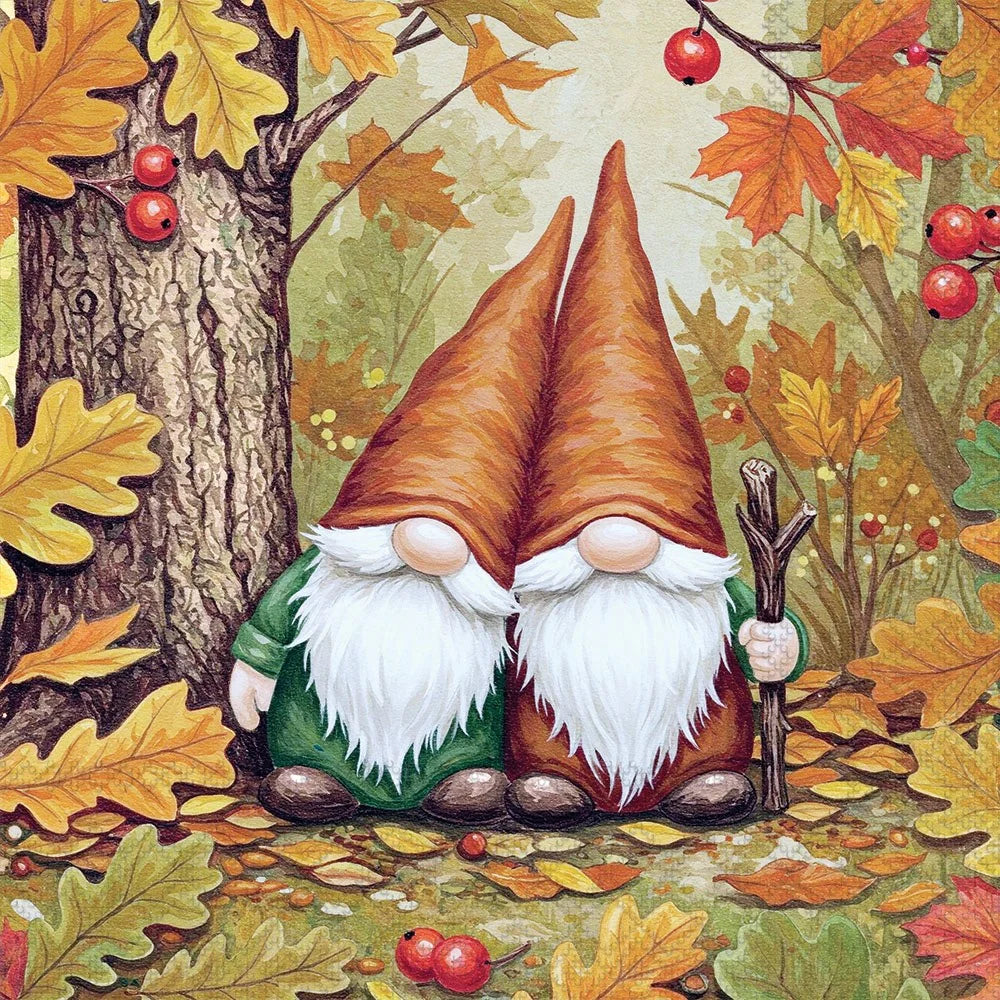 Decoupage Napkins 6.5" (2pcs)- Forest Rangers