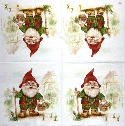 Decoupage Napkins 6.5" (2pcs)- Gilbert