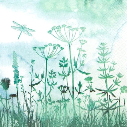 Decoupage Napkins 6.5" (2pcs)- Grasses