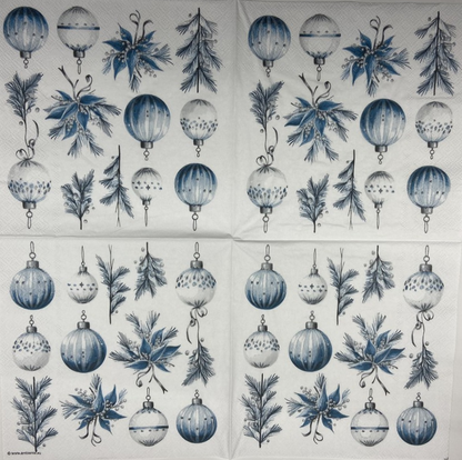 Decoupage Napkins 6.5"  (2pcs)- Hanging Decorations