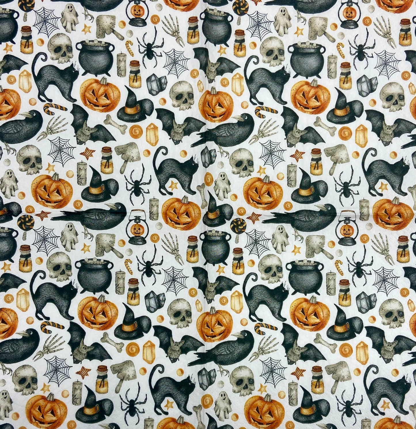 Decoupage Napkins 6.5"  (2pcs)- Hokus Pokus