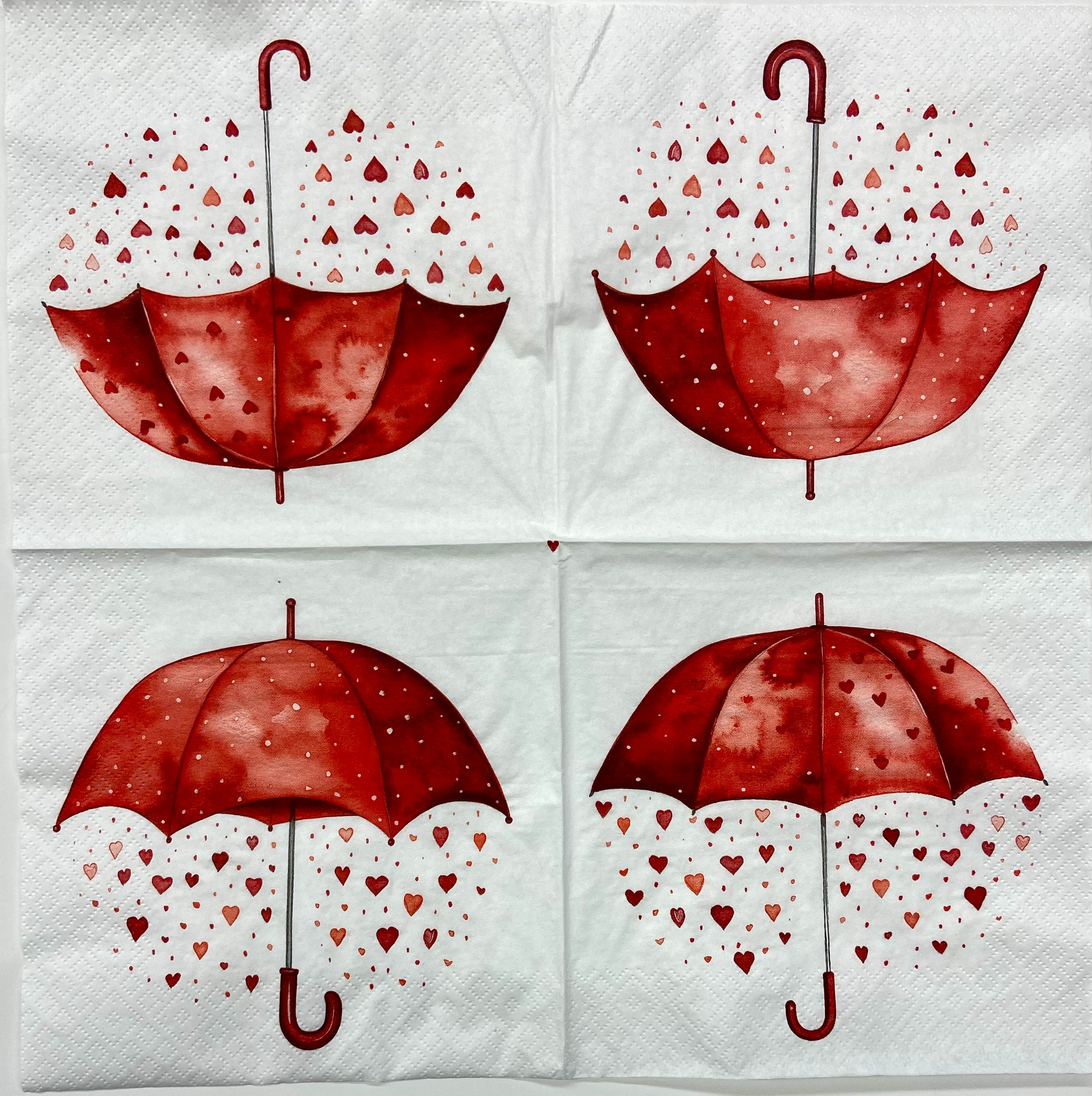 Decoupage Napkins 6.5" (2pcs)- I Shower You With My Love