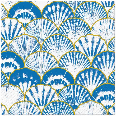 Decoupage Napkins 6.5" (2pcs)- Japanese Seashells