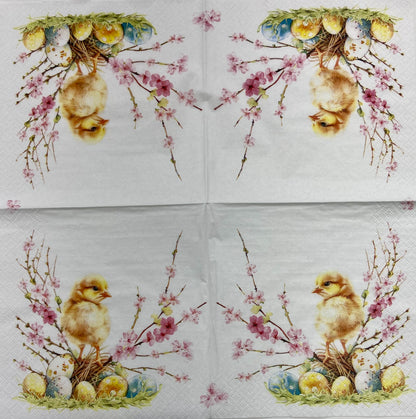 Decoupage Napkins 6.5" (2pcs)- Joli Poussin