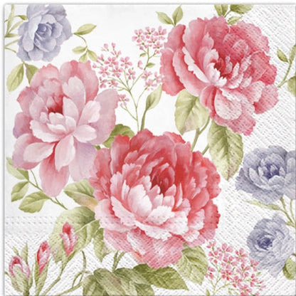 Decoupage Napkins 6.5" (2pcs)- Julietta Pink Peonies