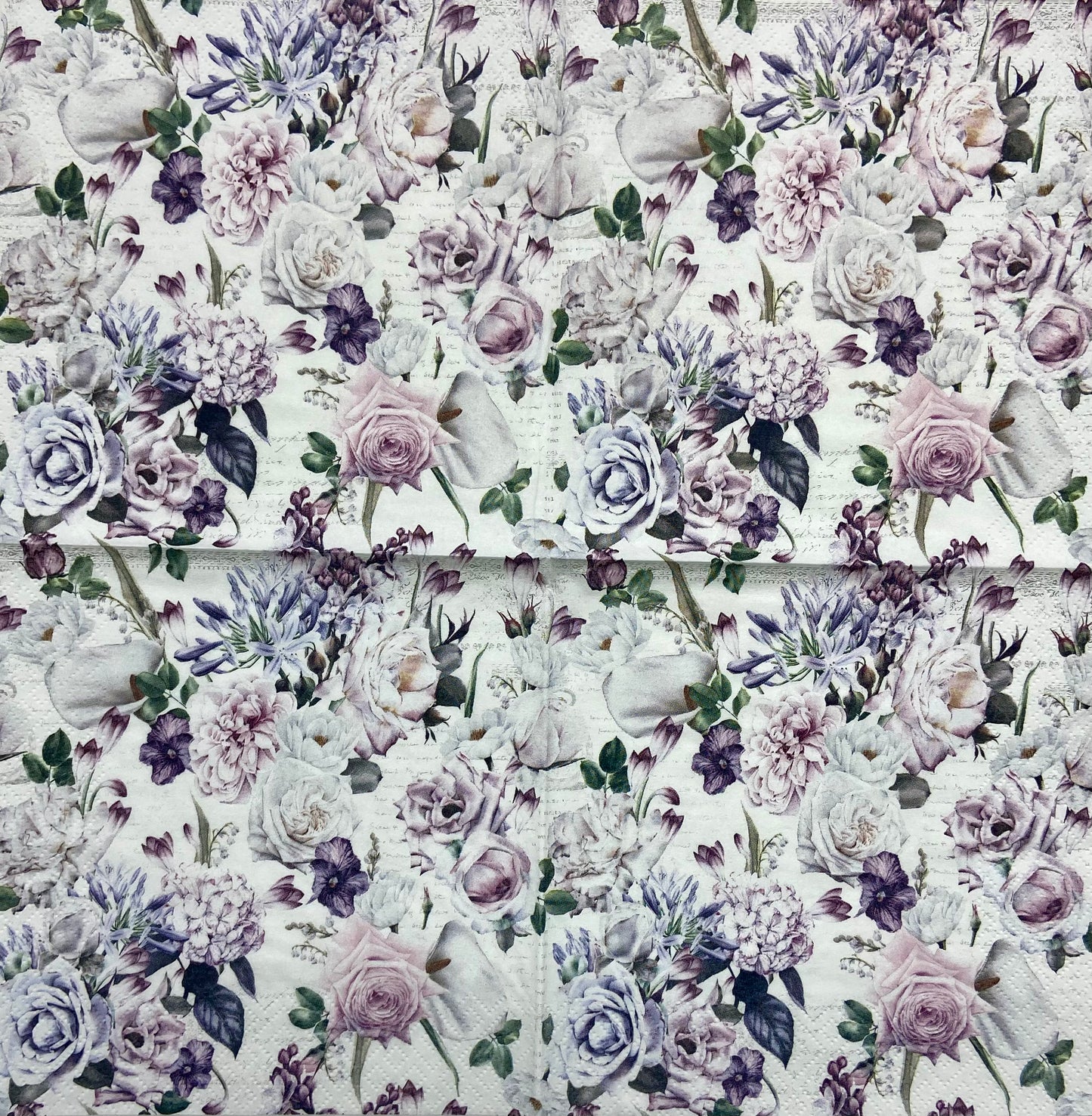 Decoupage Napkins 6.5" (2pcs)- Kukkien Iloa