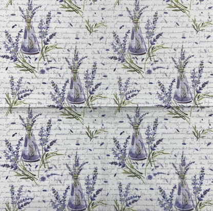 Decoupage Napkins 6.5" (2pcs)- Lavanda In Bottiglie
