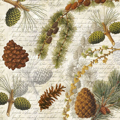 Decoupage Napkins 6.5" (2pcs)- Life of Forest