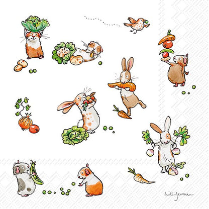 Decoupage Napkins 6.5" (2pcs)- Little Farmers
