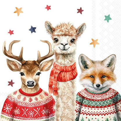 Decoupage Napkins 6.5" (2pcs)- Martin and Friends