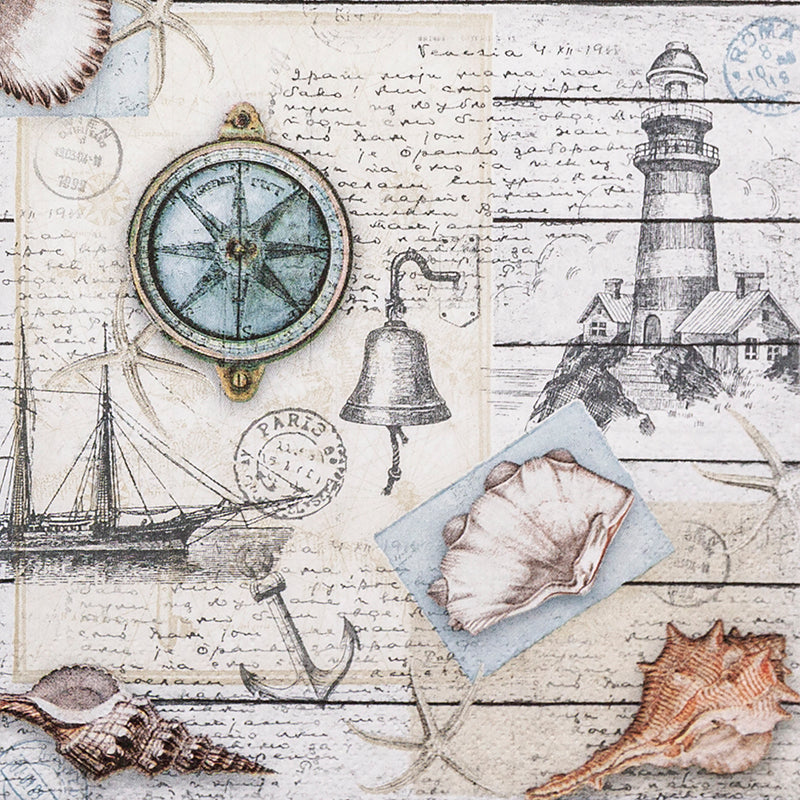 Decoupage Napkin Value Bundle - Nautical