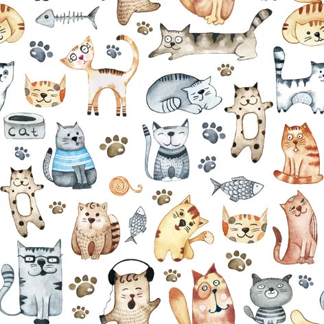 Decoupage Napkins 6.5" (2pcs)- Pet Cats