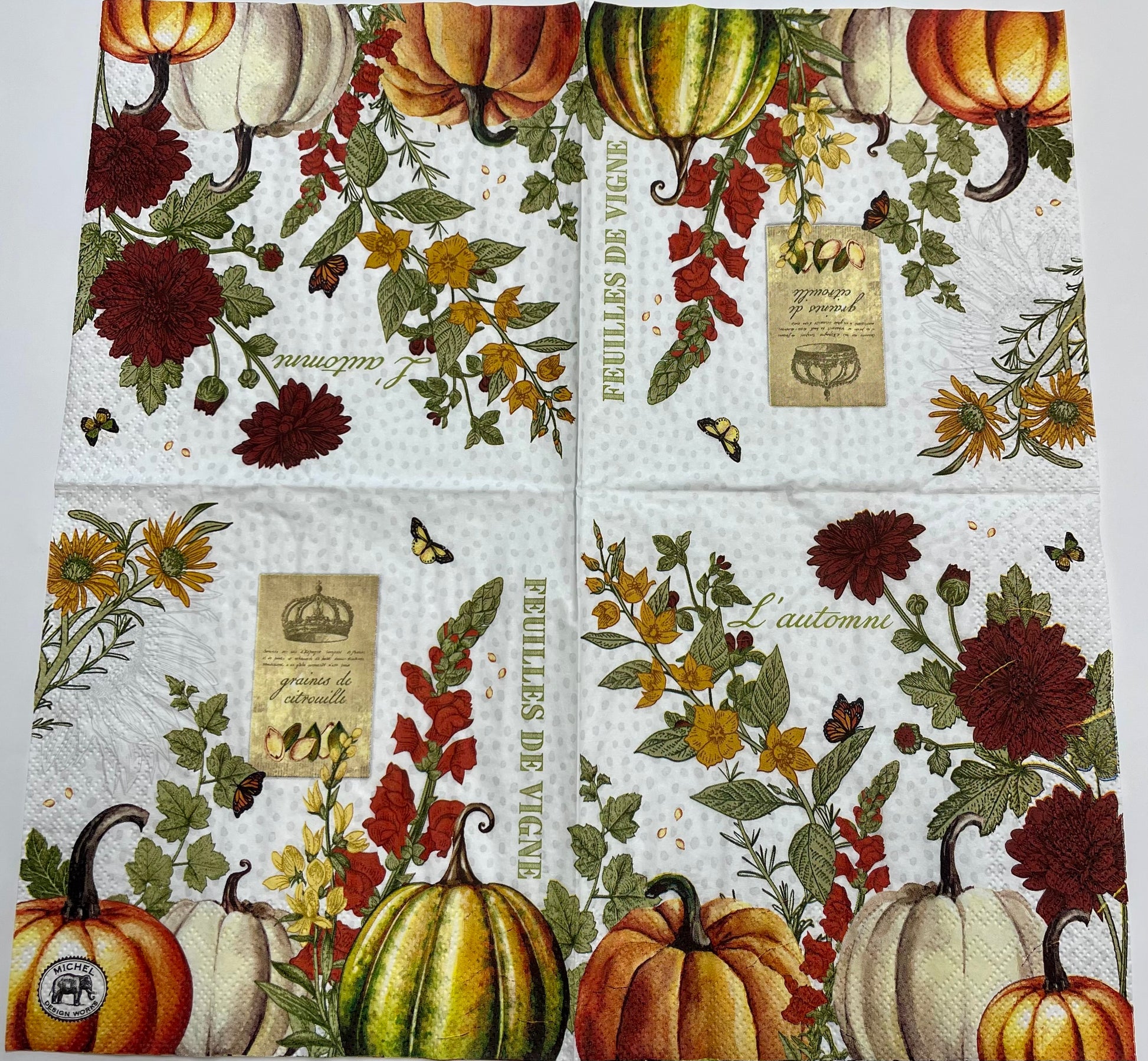 Decoupage_Napkins_6.5_2pcs_-_Pumpkin_Delight