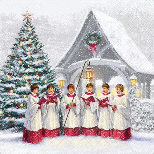 Decoupage Napkins 6.5"  (2pcs)- Singing Choir