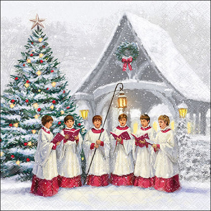 Decoupage Napkins 6.5"  (2pcs)- Singing Choir