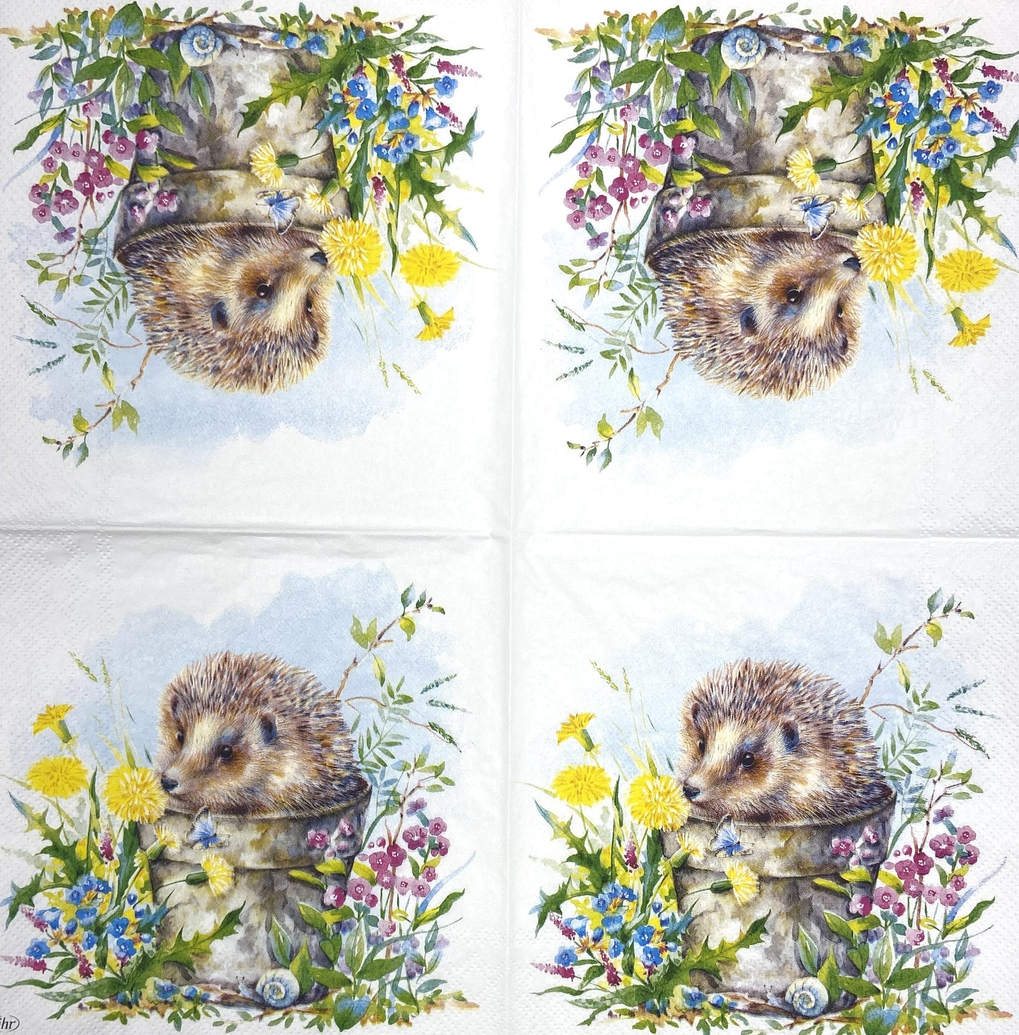 Decoupage Napkins 6.5" (2pcs)- Smells Like Spring