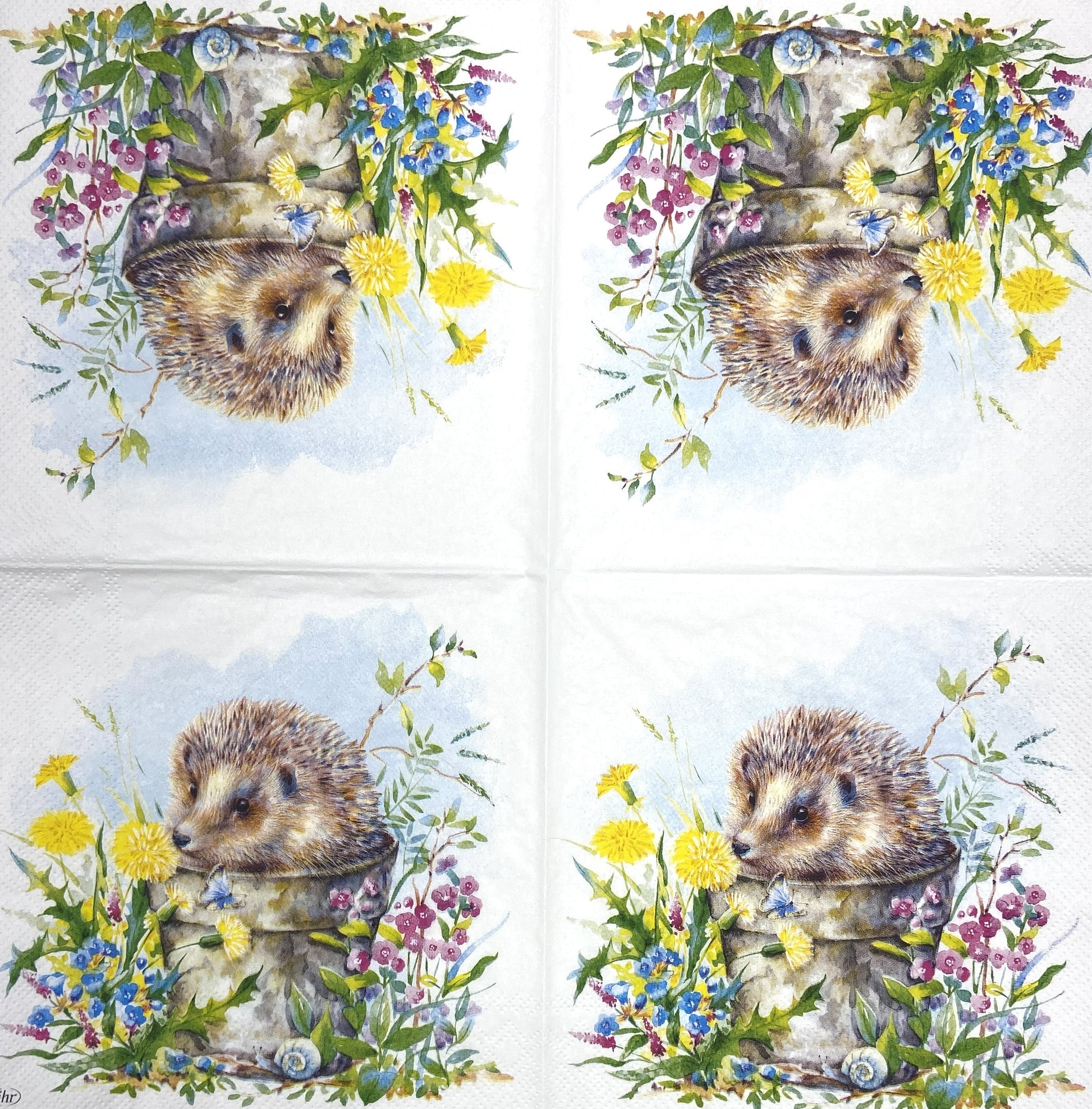 Decoupage Napkins 6.5" (2pcs)- Smells Like Spring