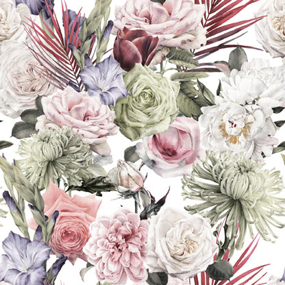 Decoupage Napkins 6.5" (2pcs)- Smukke Blomster